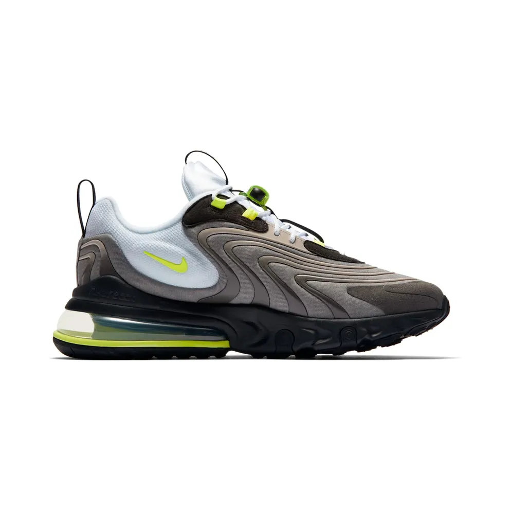 Nike Air Max 270 React Eng Neon Wolf Grey/Volt-Cool Grey-Anthracite (CW2623-001)