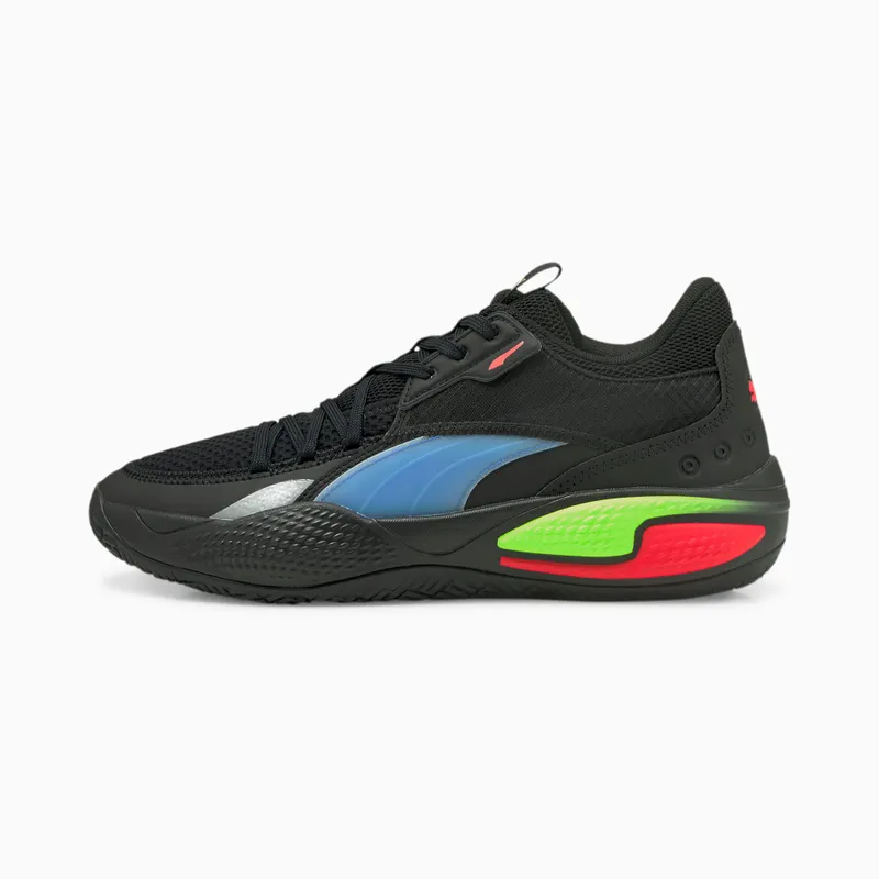 Men’s PUMA Court Rider Pop Black/Bluemazing (376107-01)