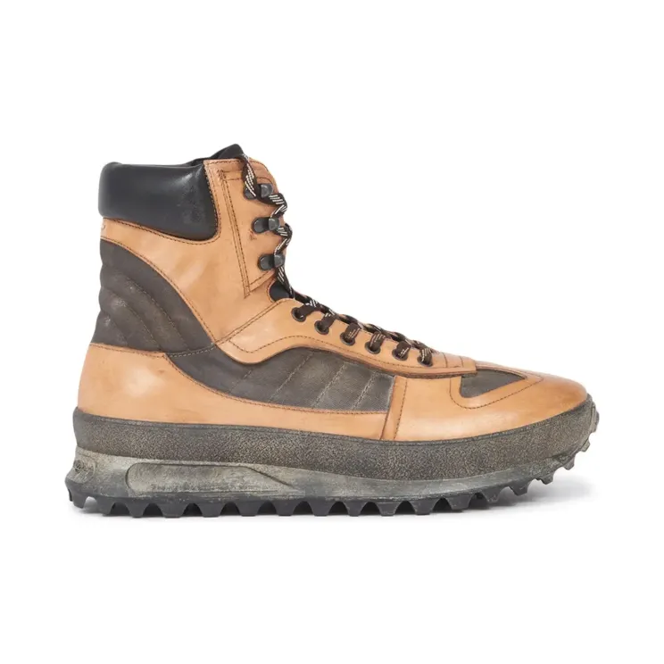 Maison Margiela Climber high-top leren “Brown” (S57WS0475PR215)