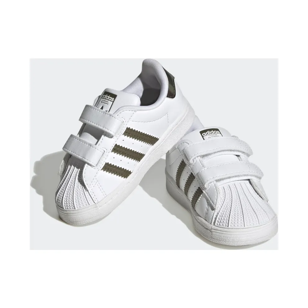 Adidas Superstar Cloud White / Olive Strata / Cloud White (HQ4286)