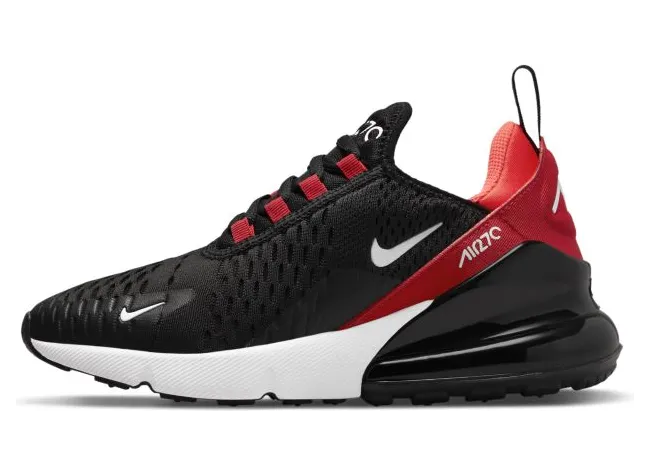 Nike Air Max 270 Black Red White (GS) (943345-025)