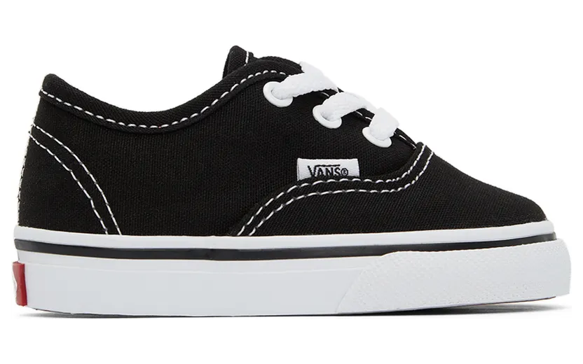 Vans Baby Black & White Authentic Sneakers (VN000ED9BLK1)