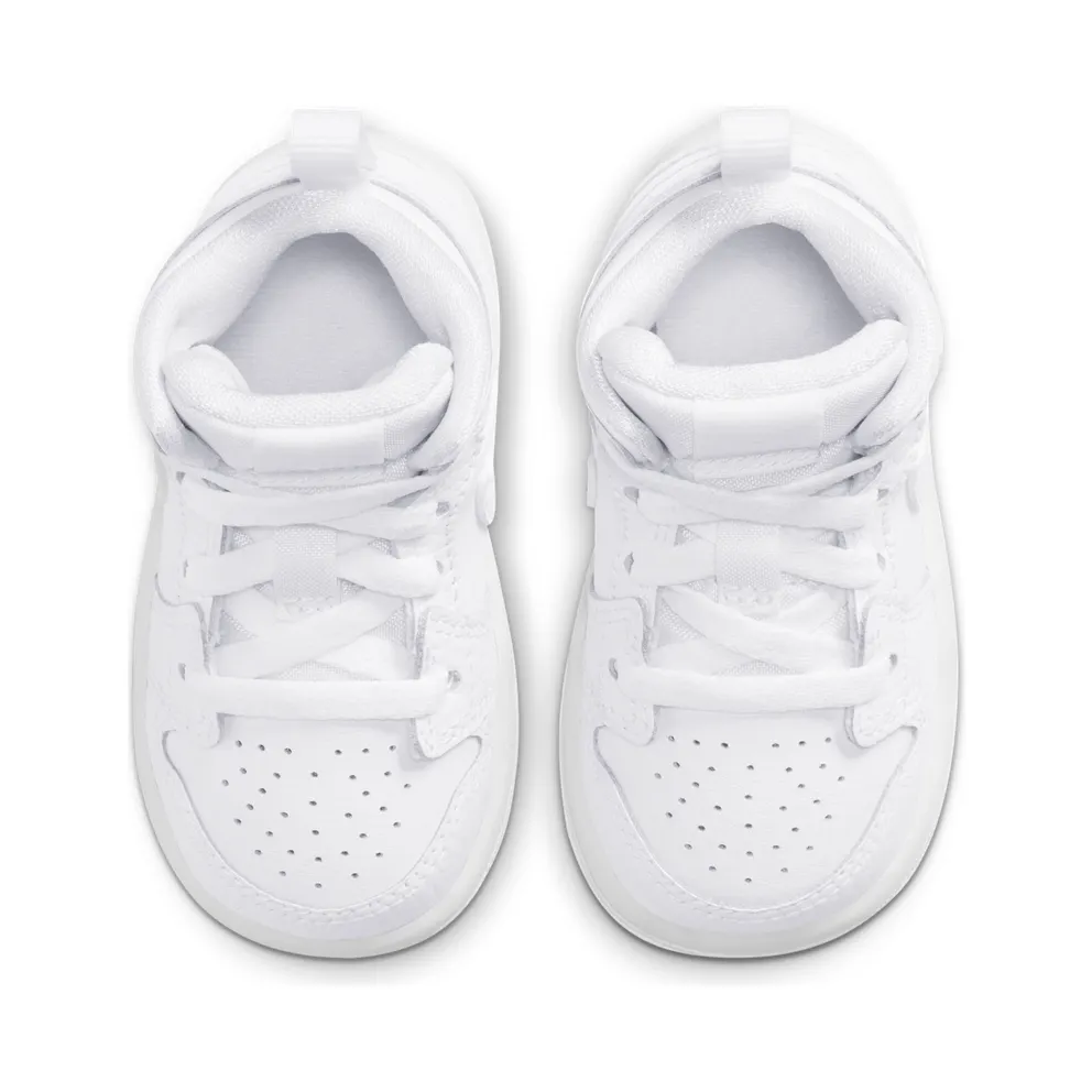 Jordan 1 Mid Baby& Toddler White (640735-130)