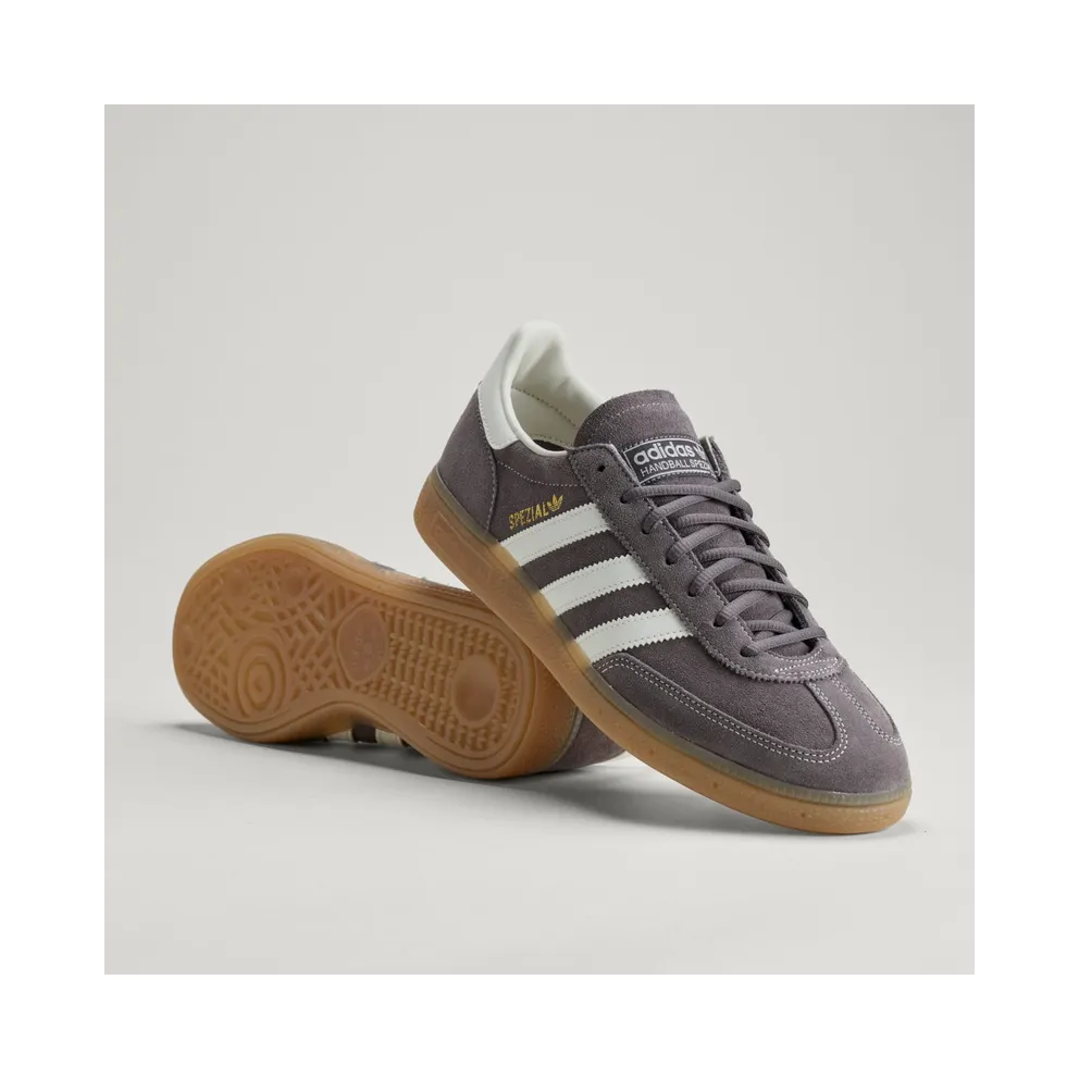 Adidas Handball Spezial Grey Strata / Off White / Gum (KZ6705)