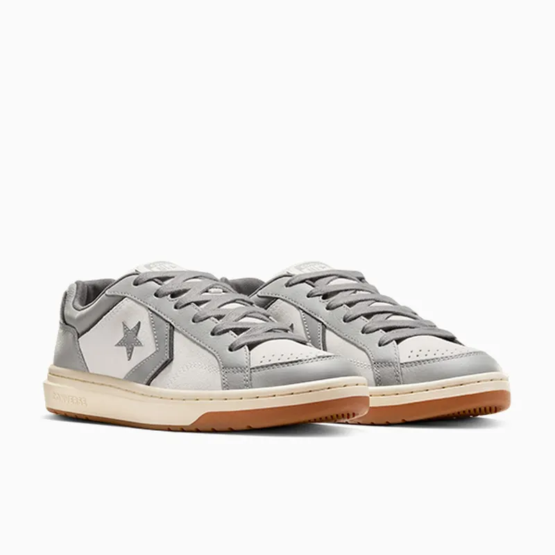 Converse Pro Blaze Classic Leather & Suede Barely Grey/Natural Ivory (A14246C)