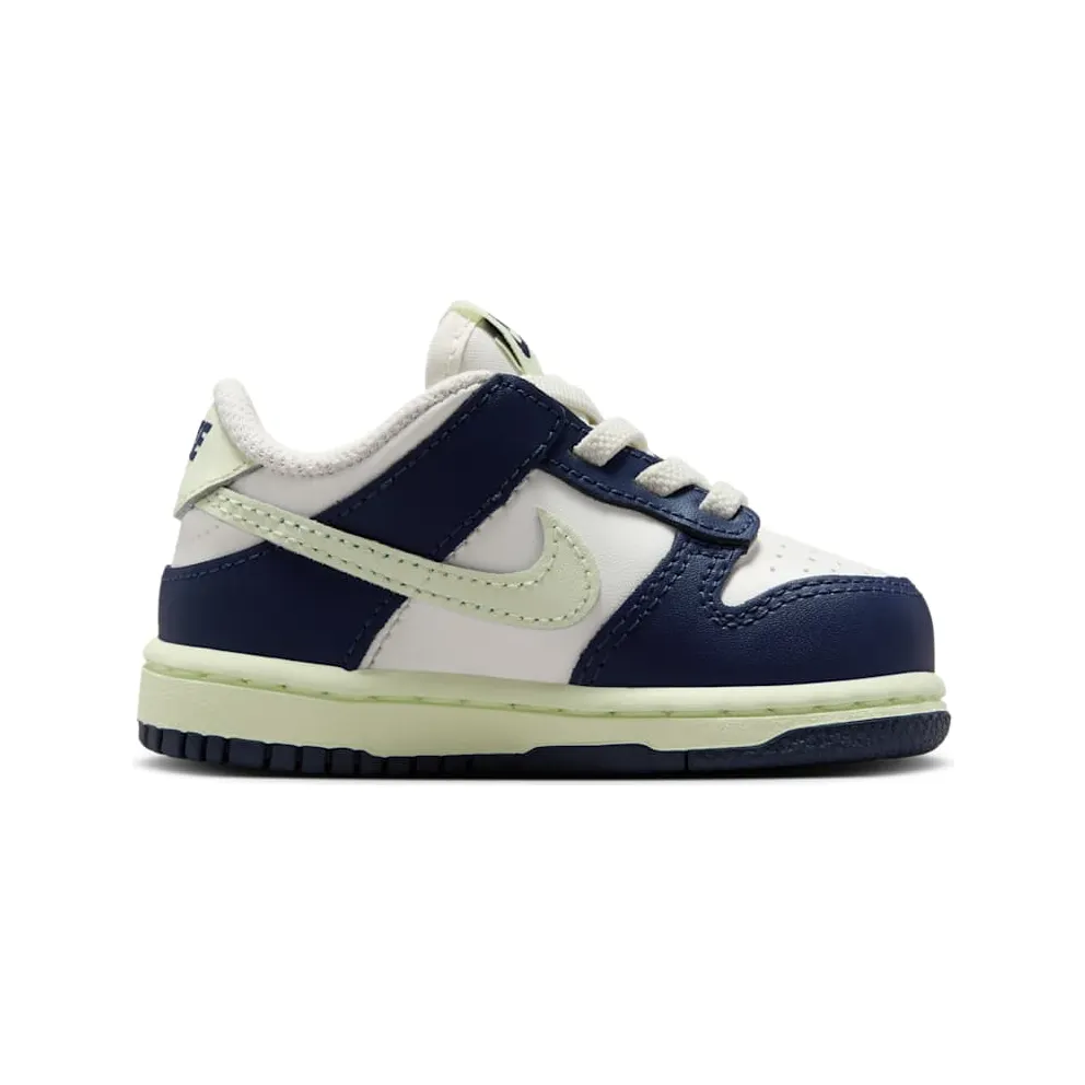 Nike Dunk Low Sail Midnight Navy Volt Tint (FB9107-127)