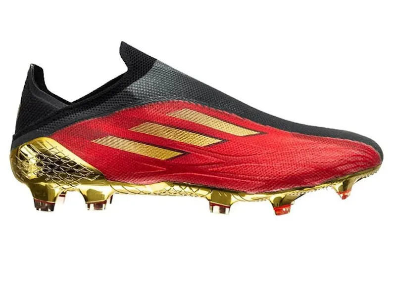 adidas X Speedflow+ FG Vivid Red Gold Metallic (GW7436)