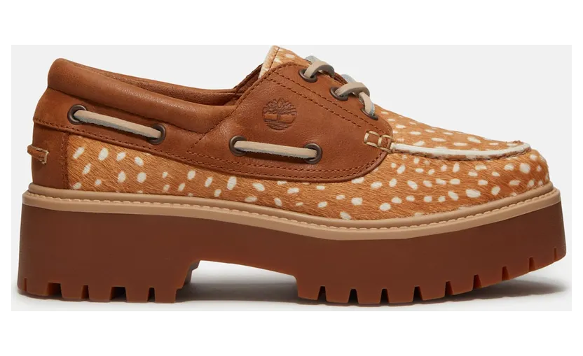 Timberland Stone Street Bootsschuh mit Plateausohle in Brown/Beige “Brown (TB:0A2GVF:ANR:055)” (TB0A2GVFANR)