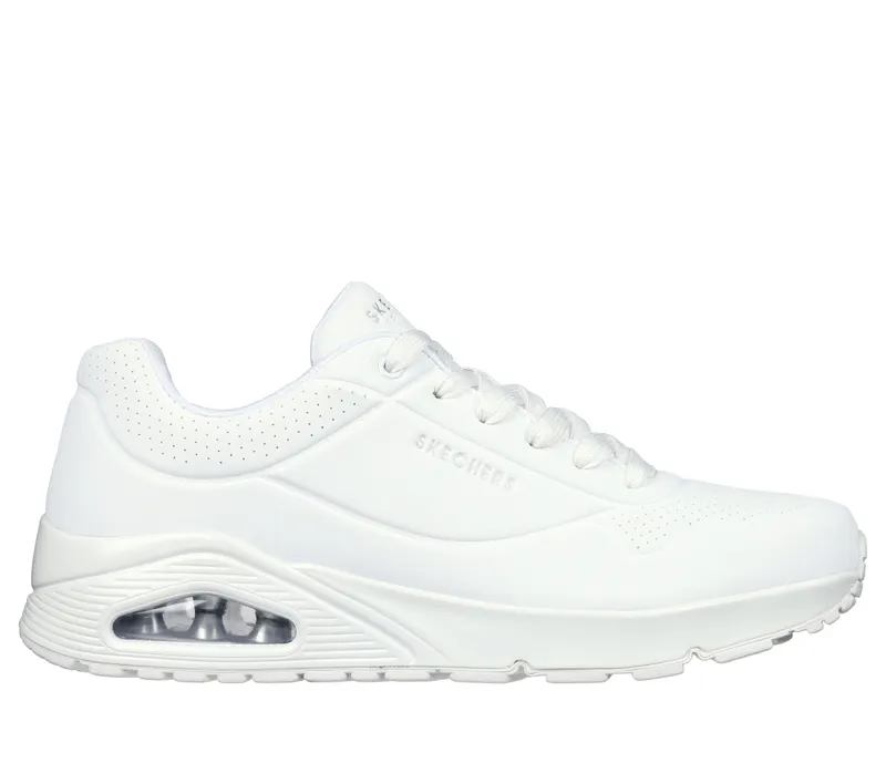 Skechers Uno – Stand On Air – White – “White” (52458 W)