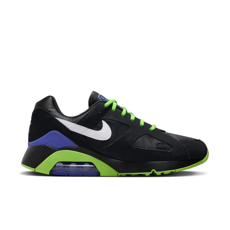 Nike Air 180 QS (black / white / action green / persian violet) – FZ3058-001