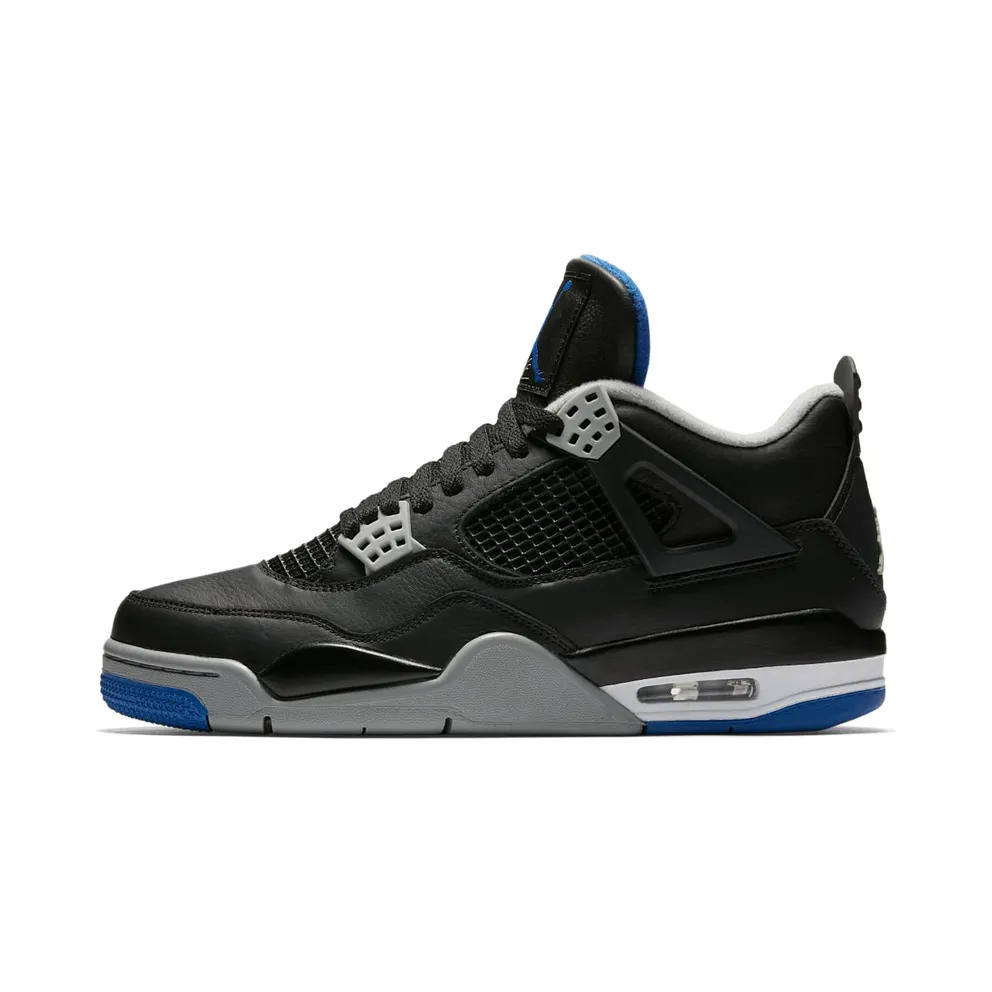 Air Jordan Nike AJ 4 IV Retro Motorsports Alternate Black (2017) (308497-006)