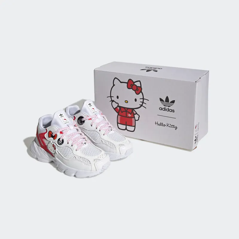 Adidas Hello Kitty Astir Cloud White / Vivid Red / Core Black (GX1877)