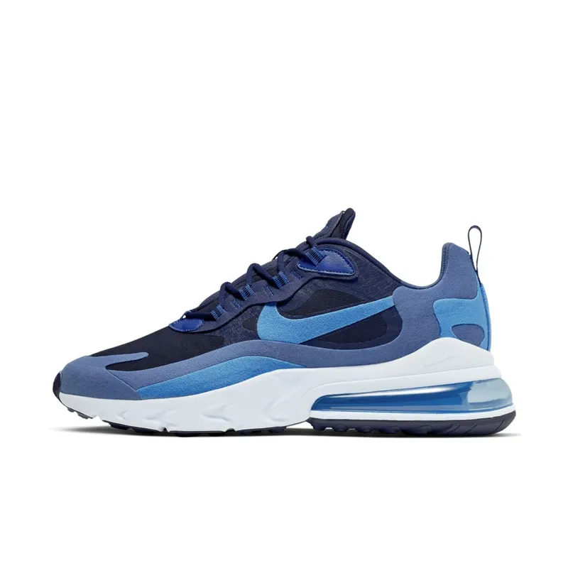 Nike Air Max 270 React Blue Void Blue Void/Blue Stardust-Coastal Blue-Topaz Mist-Photo Blue (AO4971-400)