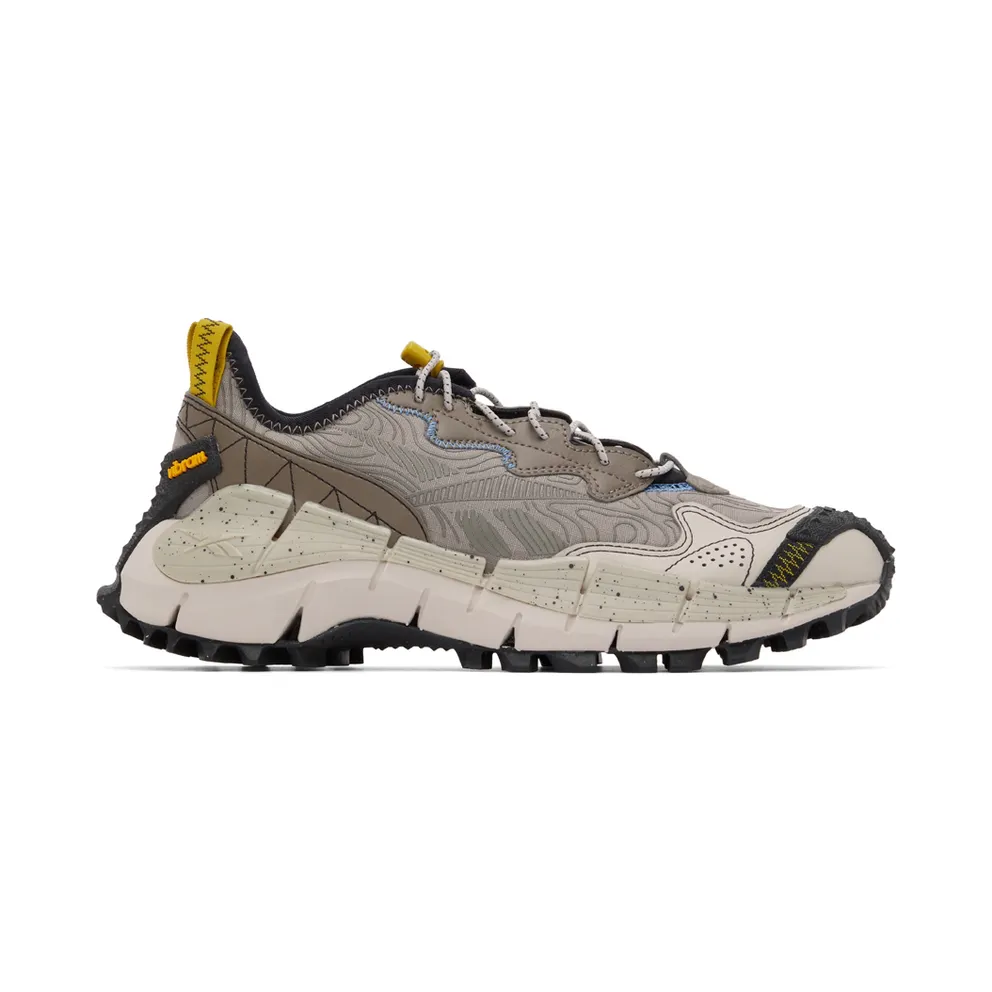Reebok Zig Kinetica II Edge Boulder Grey / Essential Blue / Sulfur Green (GX0117)