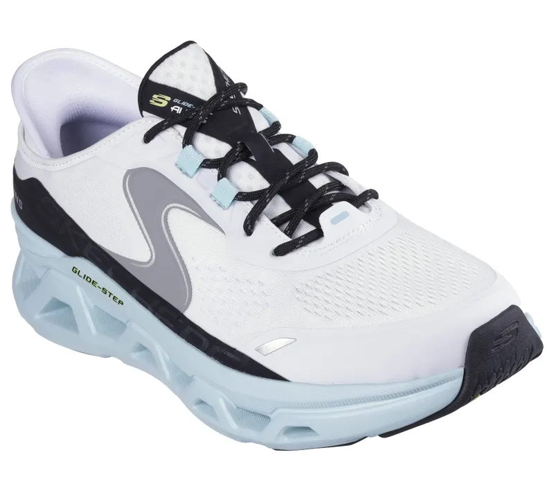 Skechers Slip-ins: Glide-Step Altus – White / Blue – “White” (232921 WBL)