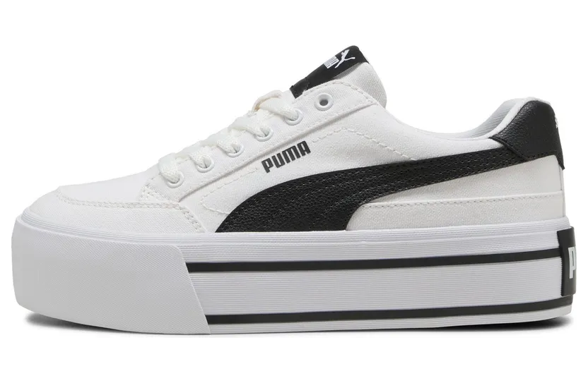 Puma Court Classic Vulc “Puma White / Puma Black” (402329_01)