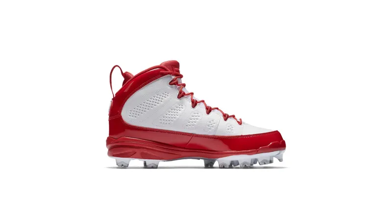 Jordan 9 Retro MCS University Red University Red/White-Metallic Silver (AA1264-601)