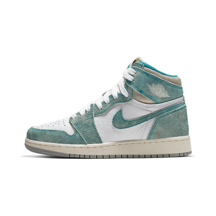 Air Jordan 1 Retro High OG Turbo Green GS “Turbo Green / White / Light Smoke Grey / Sail” (575441-311)