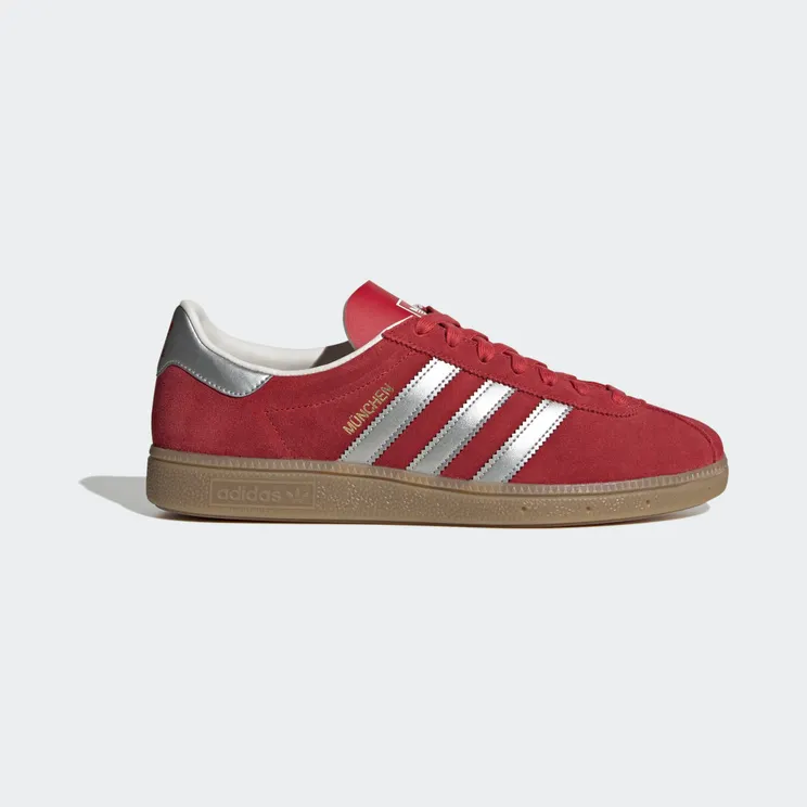 adidas Munchen Scarlet / Matte Silver / Gum (GY7402)