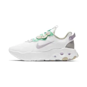 Nike React Art3mis “White / Light Bone / Green Glow / Infinite Lilac” (DA1647-100)