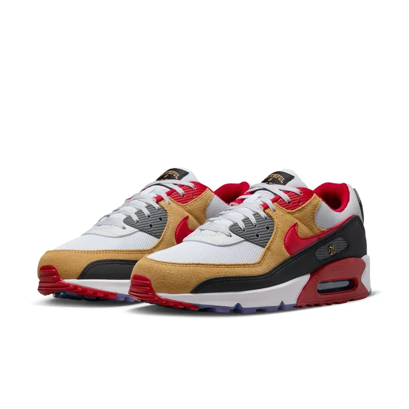 Nike Air Max 90 “San Francisco 49ers – Rivalry Pack” (II7588-100)