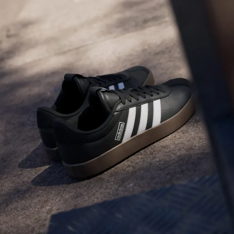 Adidas VL Court 3.0 Core Black / Cloud White / Gum (ID8796)