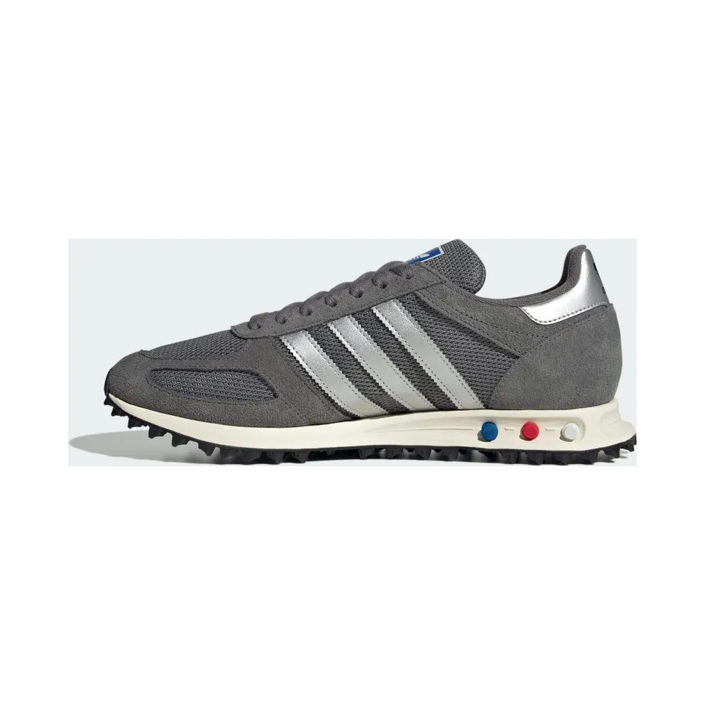 Adidas LA TRAINER OG Shoes Grey Four / Silver Metallic / Off White (KJ4380)