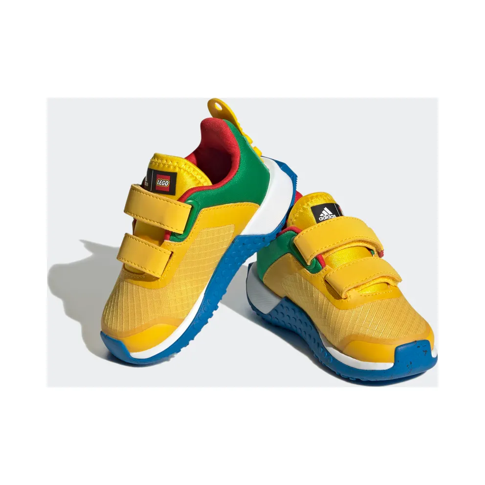 Adidas adidas Sport DNA x LEGO® Lifestyle Two-Strap Hook-and-Loop Eqt Yellow / Core Black / Shock Blue (HQ1308)