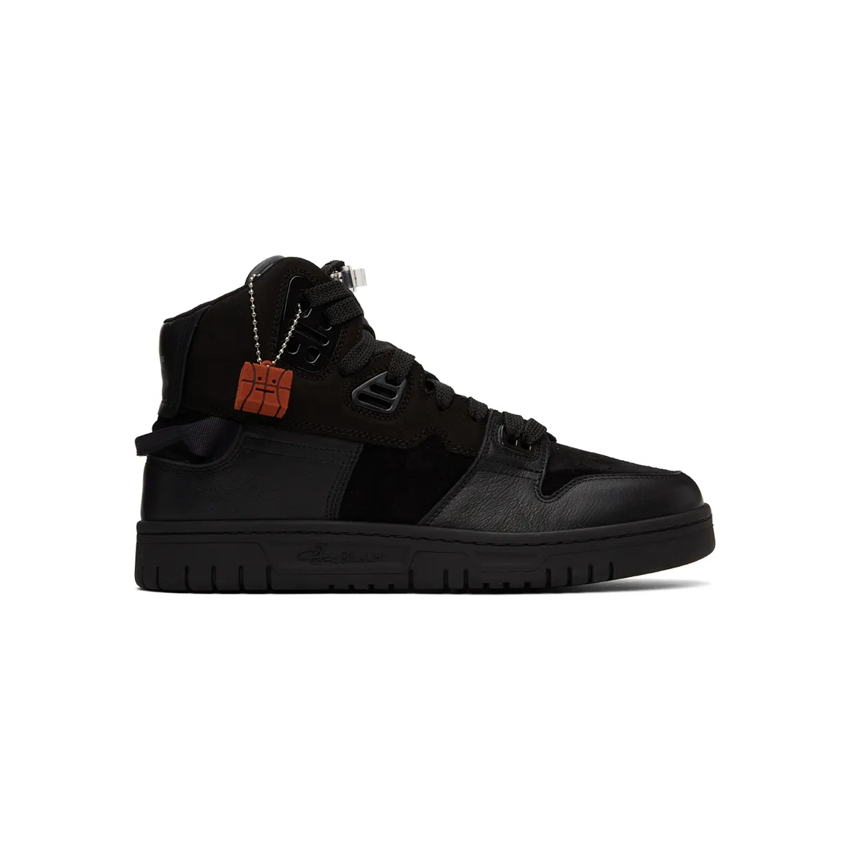 Acne Studios White & Grey High Mix Sneakers (BD0170-)