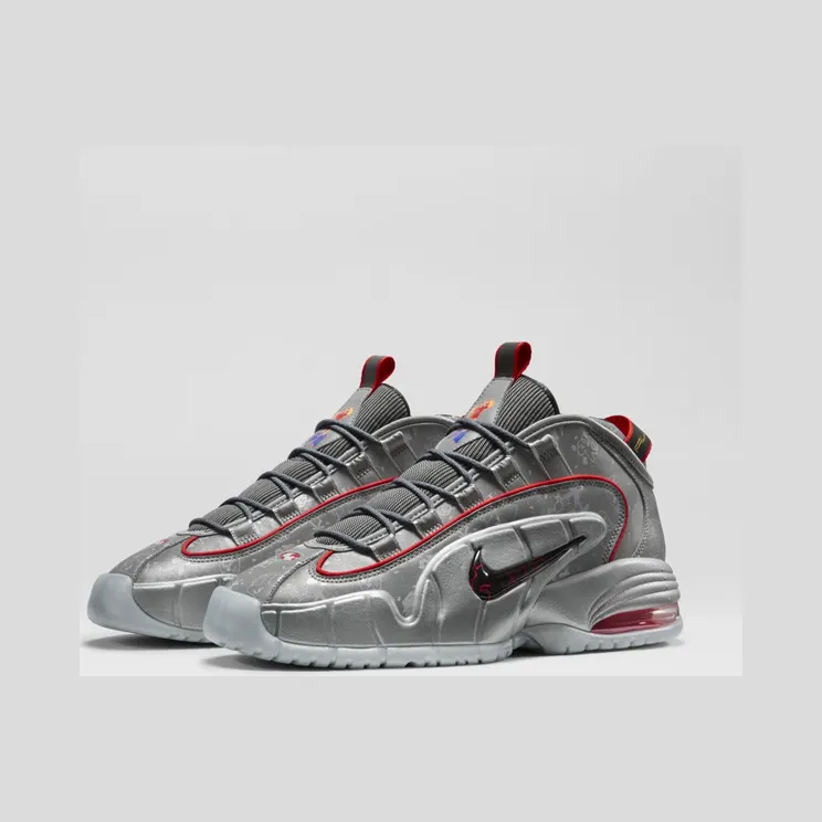 Nike Air Max Penny DB ‘Doernbecher’ Reflective Silver/Black-Chilling Red-Metallic Silver (728590-001)