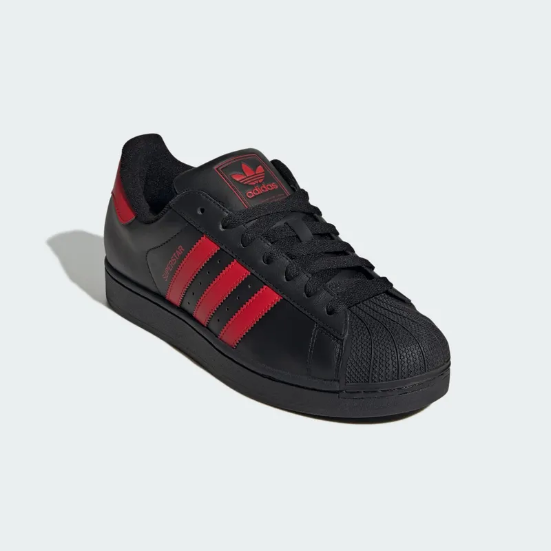 Adidas Superstar II “Black Better Scarlet” (JQ2309)