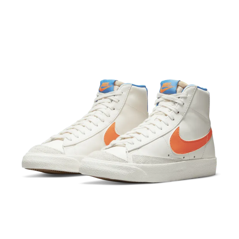 Nike Blazer Mid 77 Sail Total Orange (W) (DQ4692-100)