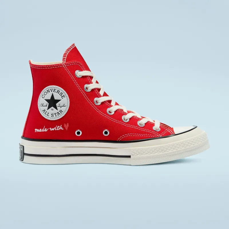 Converse Chuck 70 High ‘Valentine’s Day – University Red’ University Red/Egret/Black (171117C)