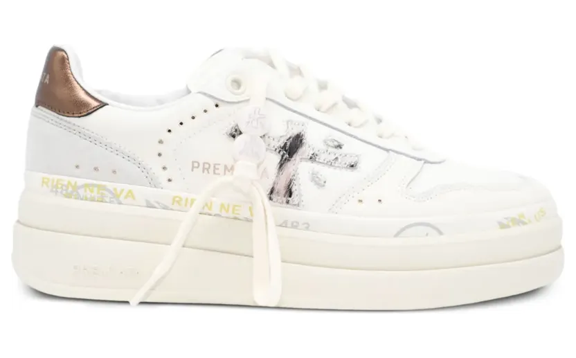 Premiata mit Verzierung – White (MICOL)