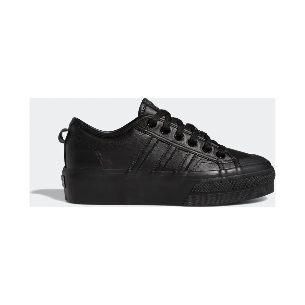 adidas Nizza Platform Schuh Core Black / Core Black / Core Black (FW0266)