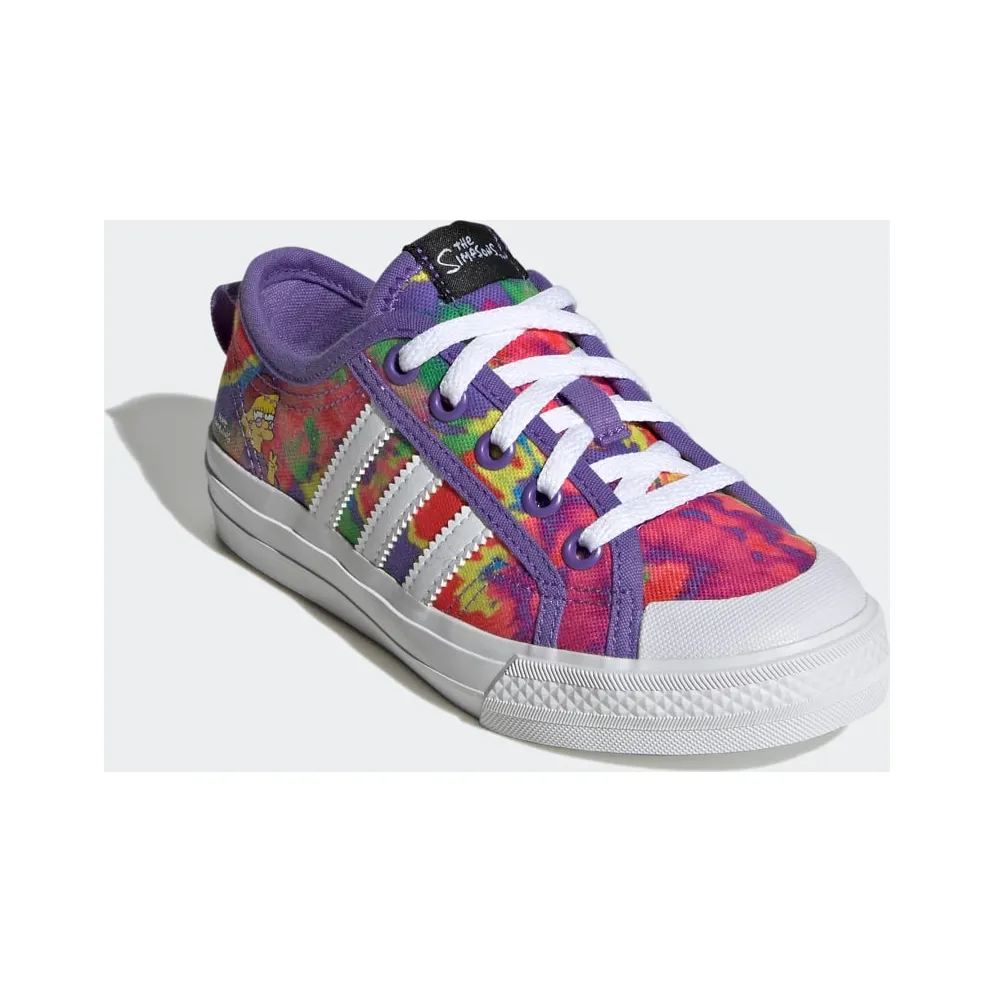 Adidas Nizza Core Black / Cloud White / Purple Rush (GZ1785)