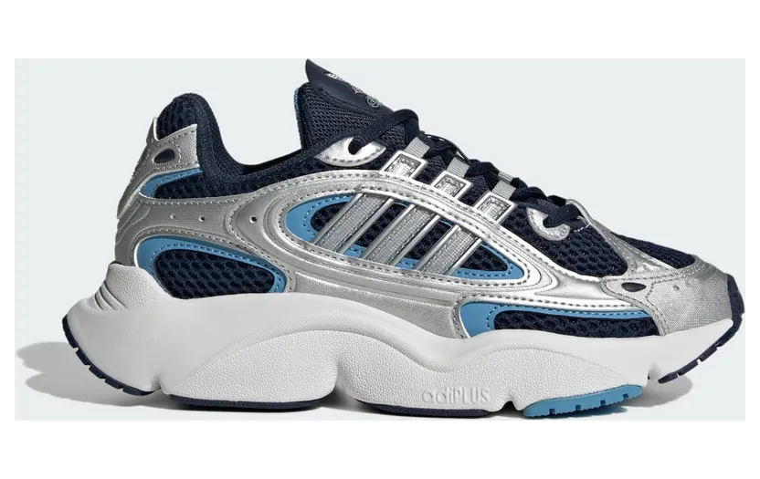 Adidas OZMILLEN Juniors Shoes Night Indigo / Silver Metallic / Light Blue (IG4274)