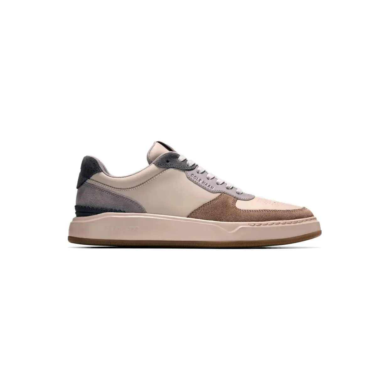 Cole Haan Leren sneakers met gekruiste bandjes – Beige (C43039)