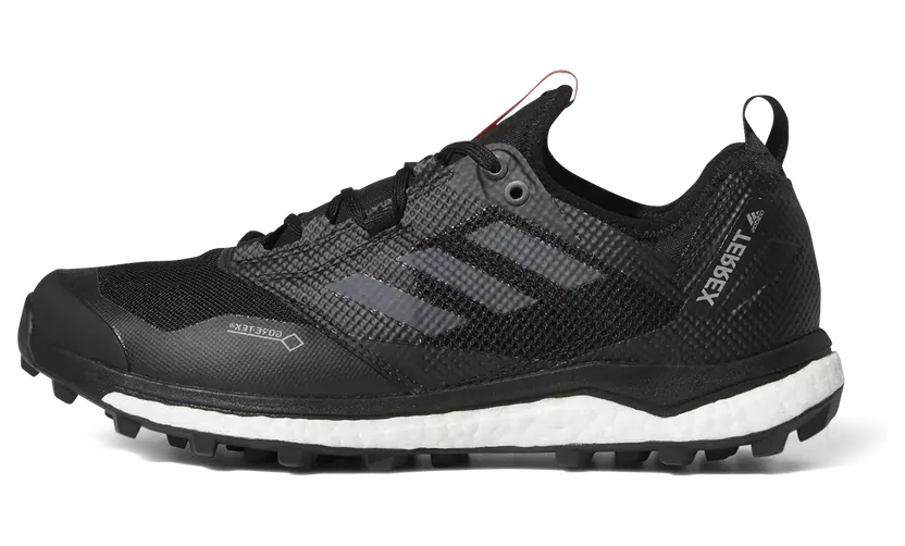adidas Terrex Agravic XT GORE-TEX Trail Running Core Black / Hi-Res Red / Grey Three (AC7655)