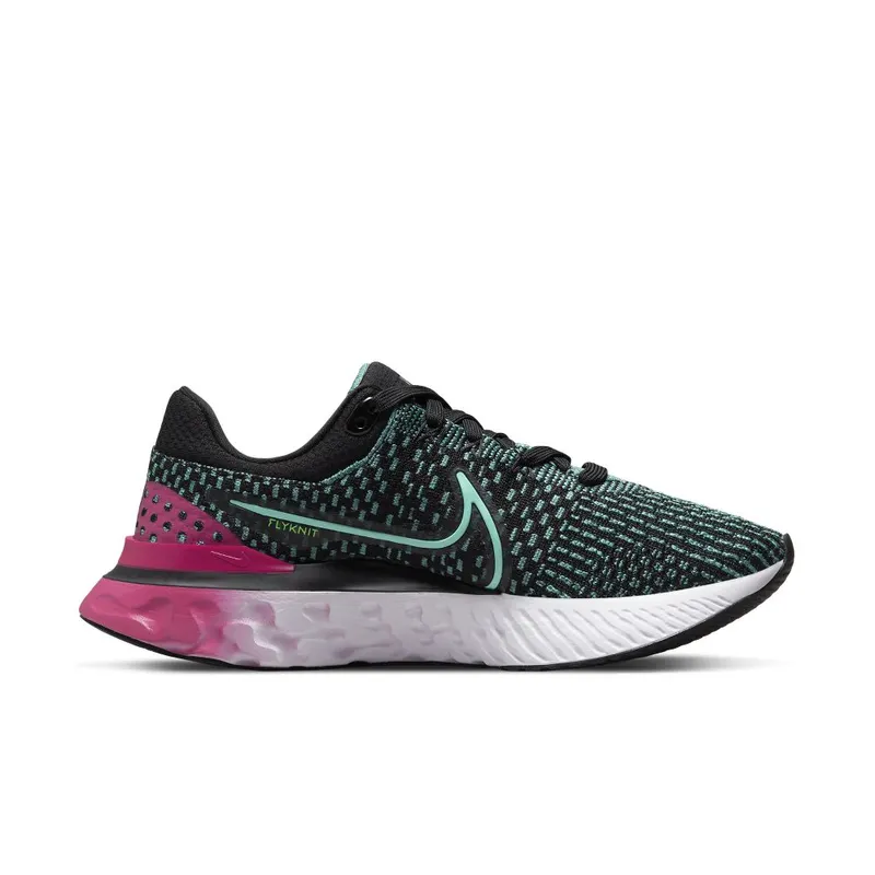 Nike React Infinity Run Flyknit 3 Road Running Black (DD3024-003)
