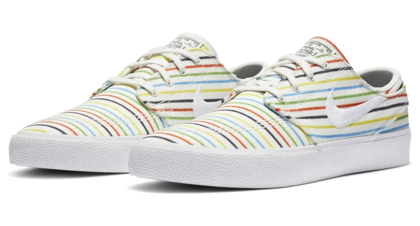 Nike SB Zoom Stefan Janoski Canvas RM Premium Skateschoen Wit (AQ7878-100)