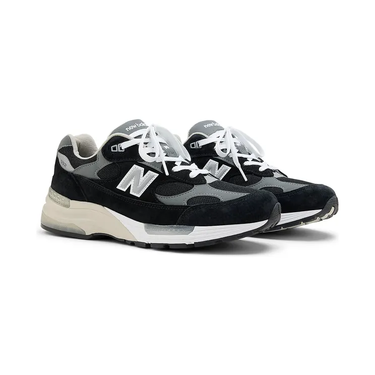 New Balance 992 “Made in USA – Black Grey” (U992BK)