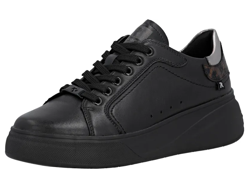 Rieker sneaker Bruin / Bruin gemêleerd / Zwart / Zilver (W230300)