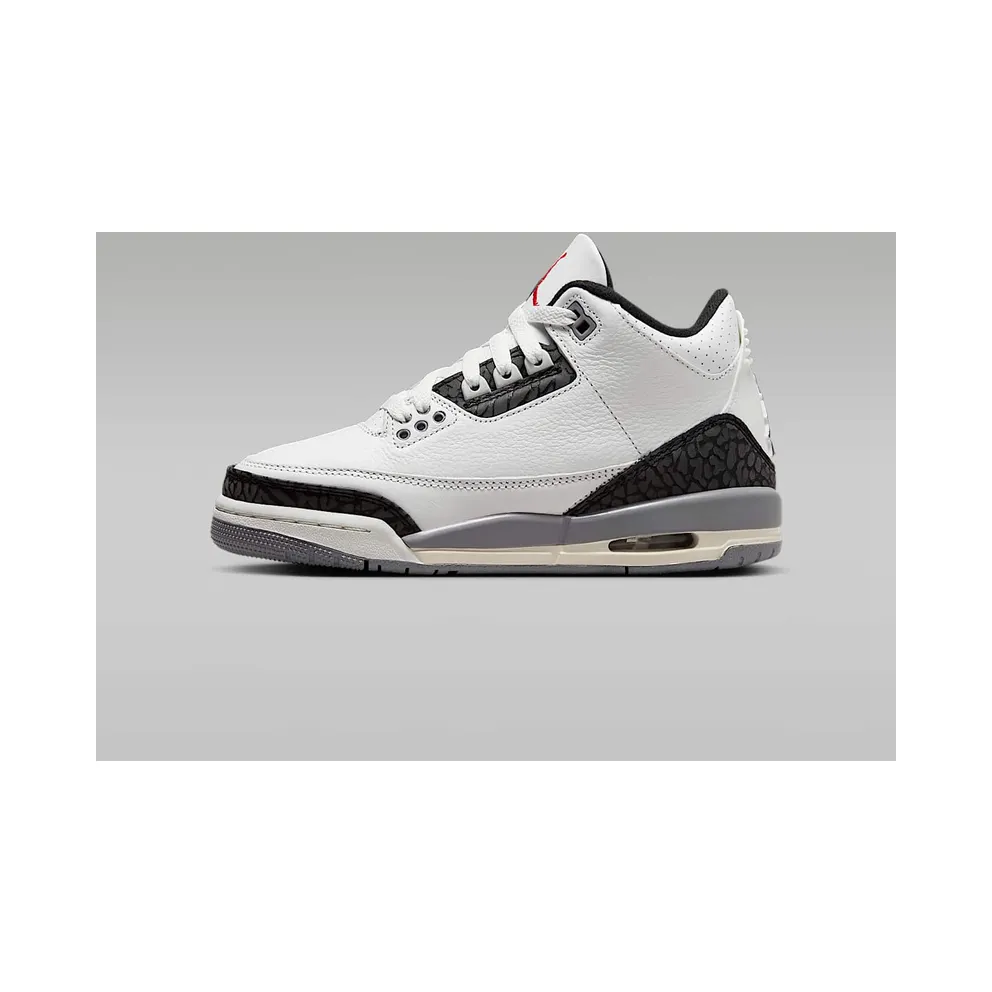 Air Jordan 3 Retro “Cement Grey” (GS) (DM0967-106)