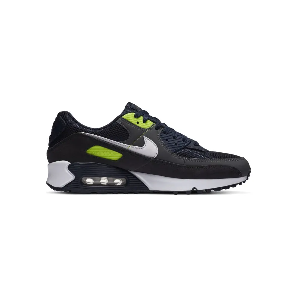 Nike Air Max 90 Blue “Obsidian / Iron Grey / Smoke Grey / White” (DA1505-400)