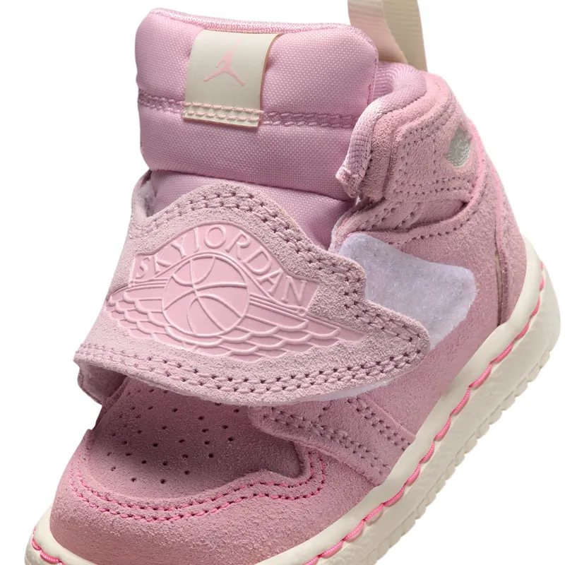 Sky Jordan 1 Iced Carmine/Pink Foam/Coconut Milk/Anthracite (BQ7196-607)