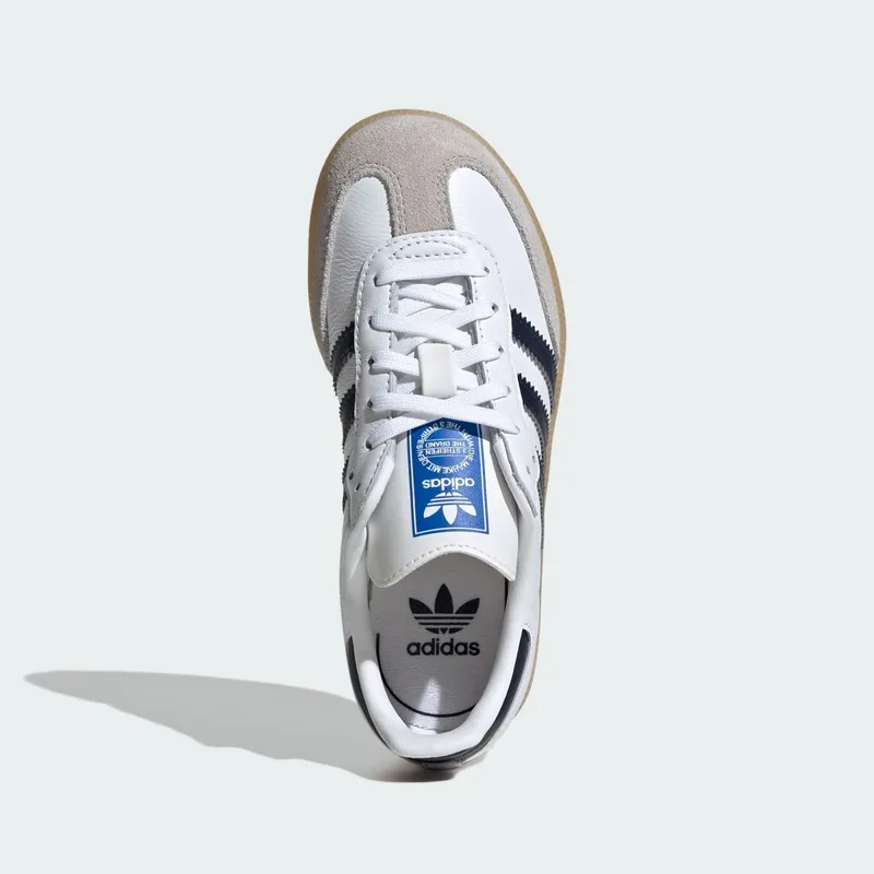 adidas Samba OG Cloud White Collegiate Navy Gum (JI4466)