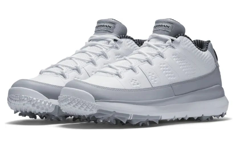 Jordan 9 Retro Golf Cleat Wolf Grey