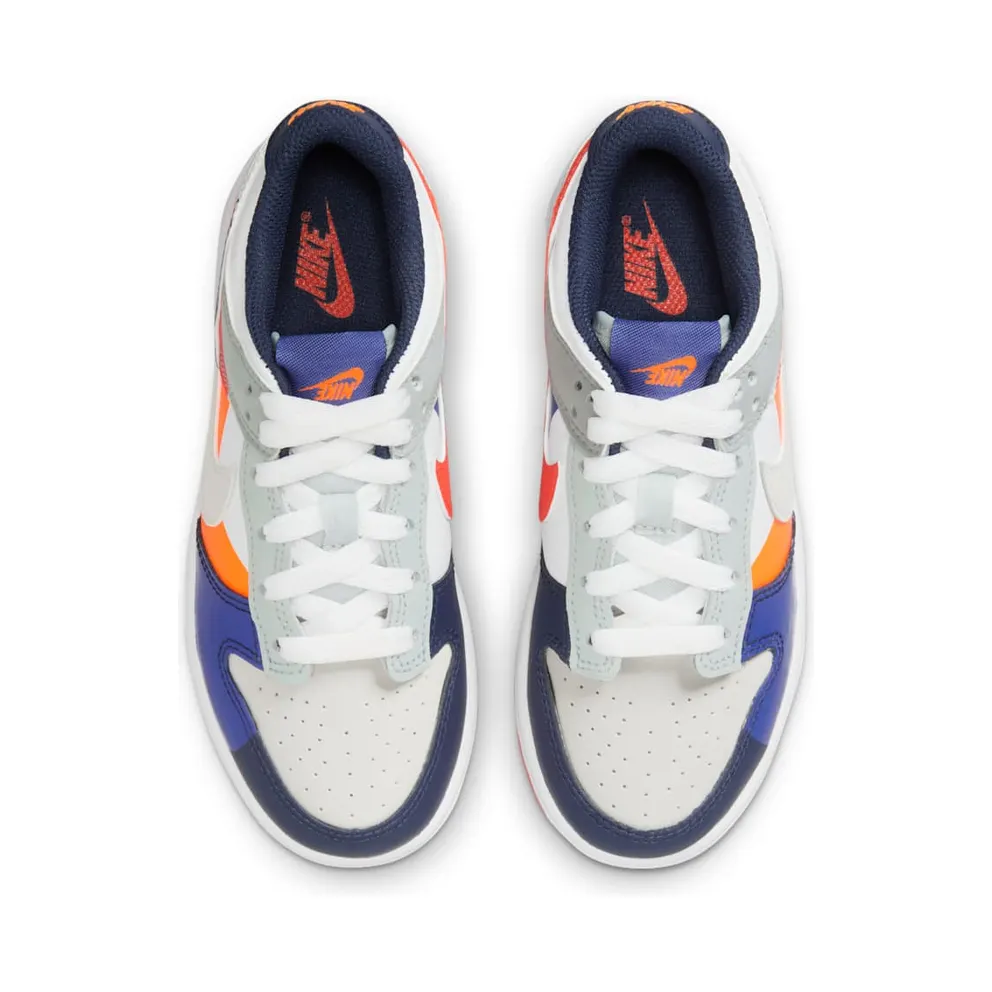 Nike Dunk Low SE White Light Silver Midnight Navy (FQ7673-100)