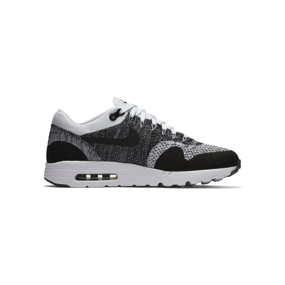 Nike Air Max 1 Ultra Fkynit White Black White/Black (843384-100)